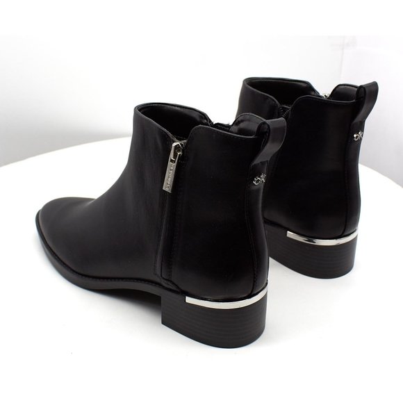Calvin Klein Women's Deniece Block Heel Ankle Booties Women's Shoes - Picture 7 of 8